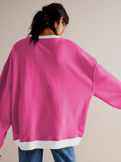 Classic Crew Colorblock Sweatshirt