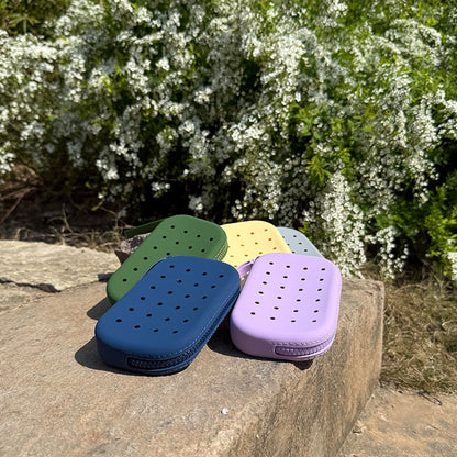 Silicone Oval Makeup Bag Coin Purse