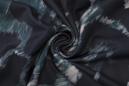Camo mesh mini dress