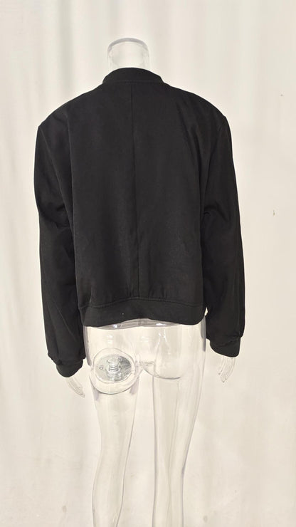 Pilot-Style Jacket featuring Large Pockets