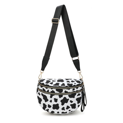 Checkered Nylon Bum Bag