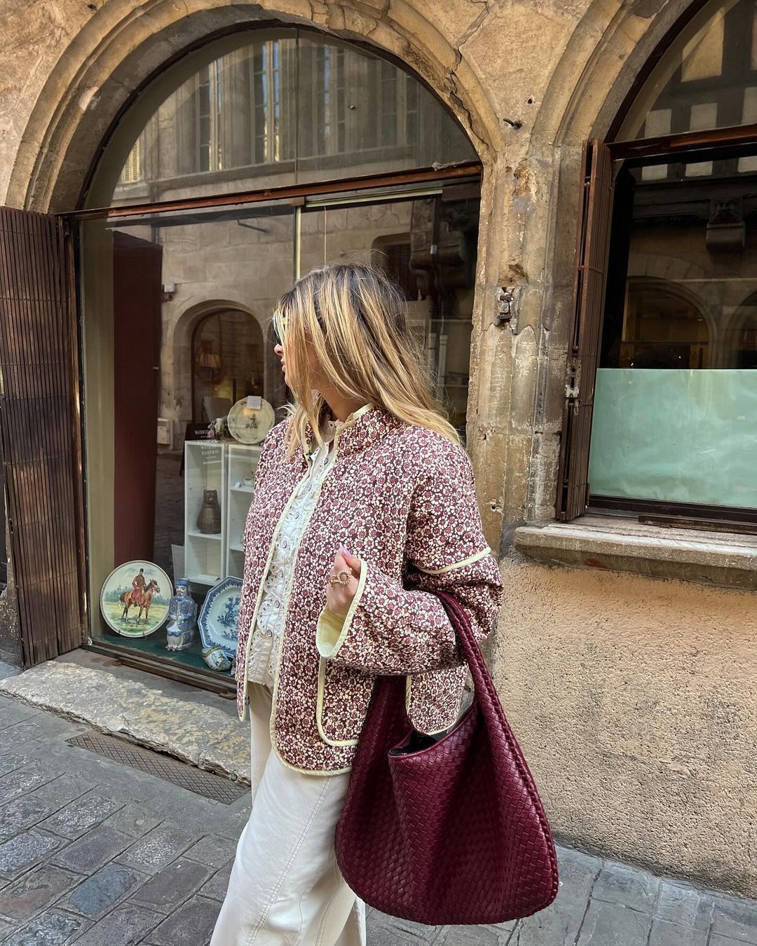 Floral Quilted Jacket