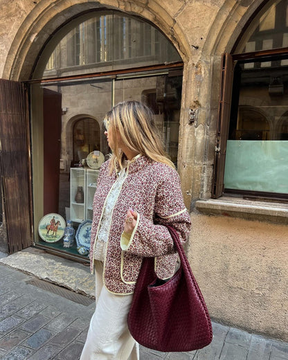 Floral Quilted Jacket