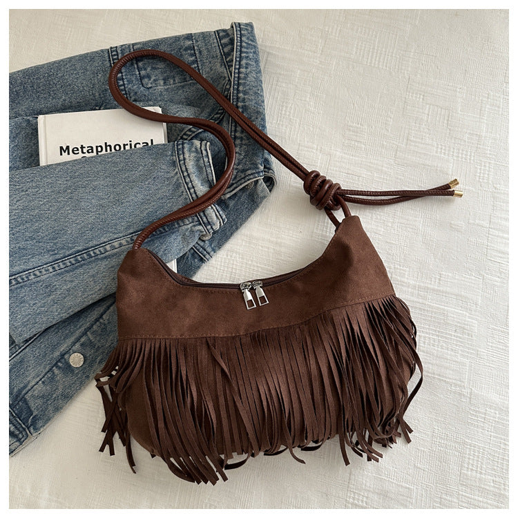 Boho Western Fringe Purse