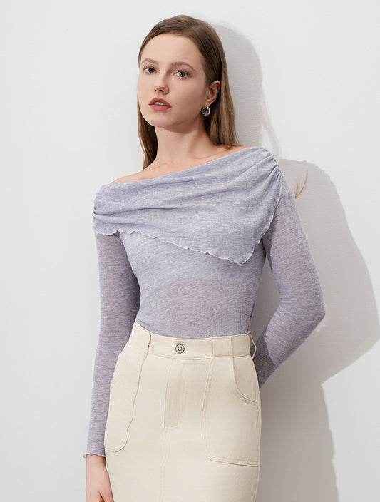 Ruched Detail Sweater