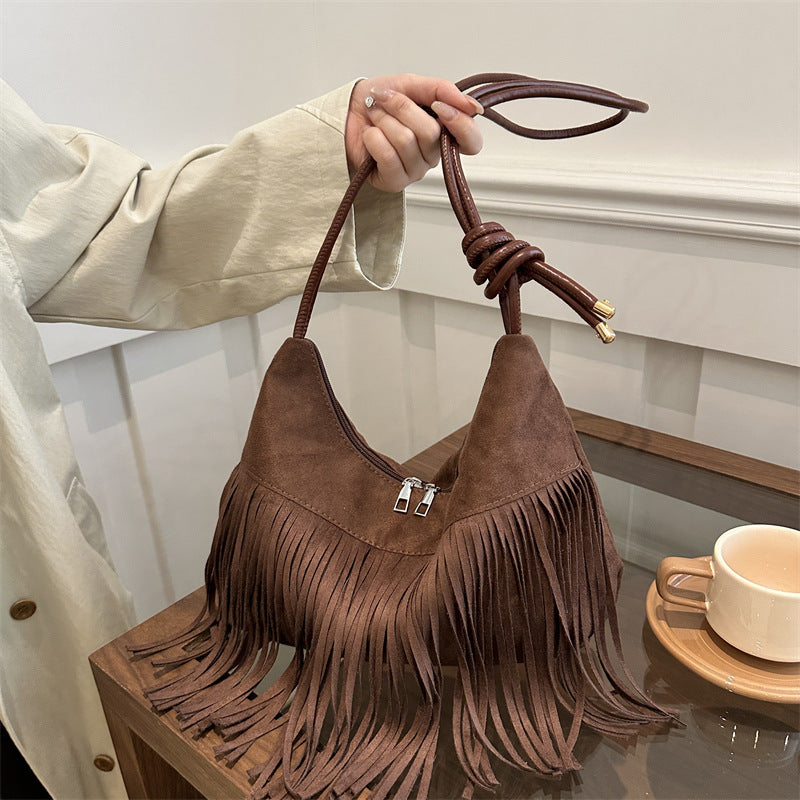 Boho Western Fringe Purse