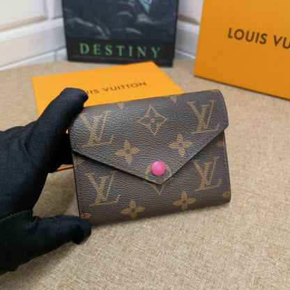 Monogram Victorine Wallet Fuchsia