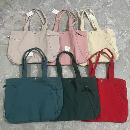 Side-Cinch Shopper Bag