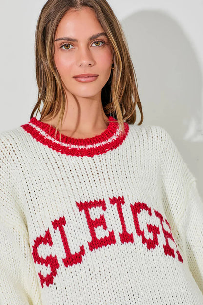 Christmas Jacquard-knit Sweater