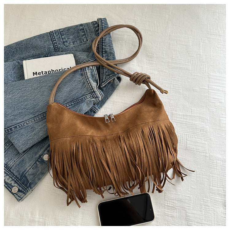 Boho Western Fringe Purse