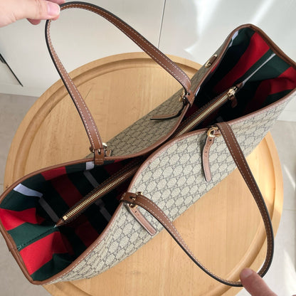 GG Emblem small and medium  tote bag