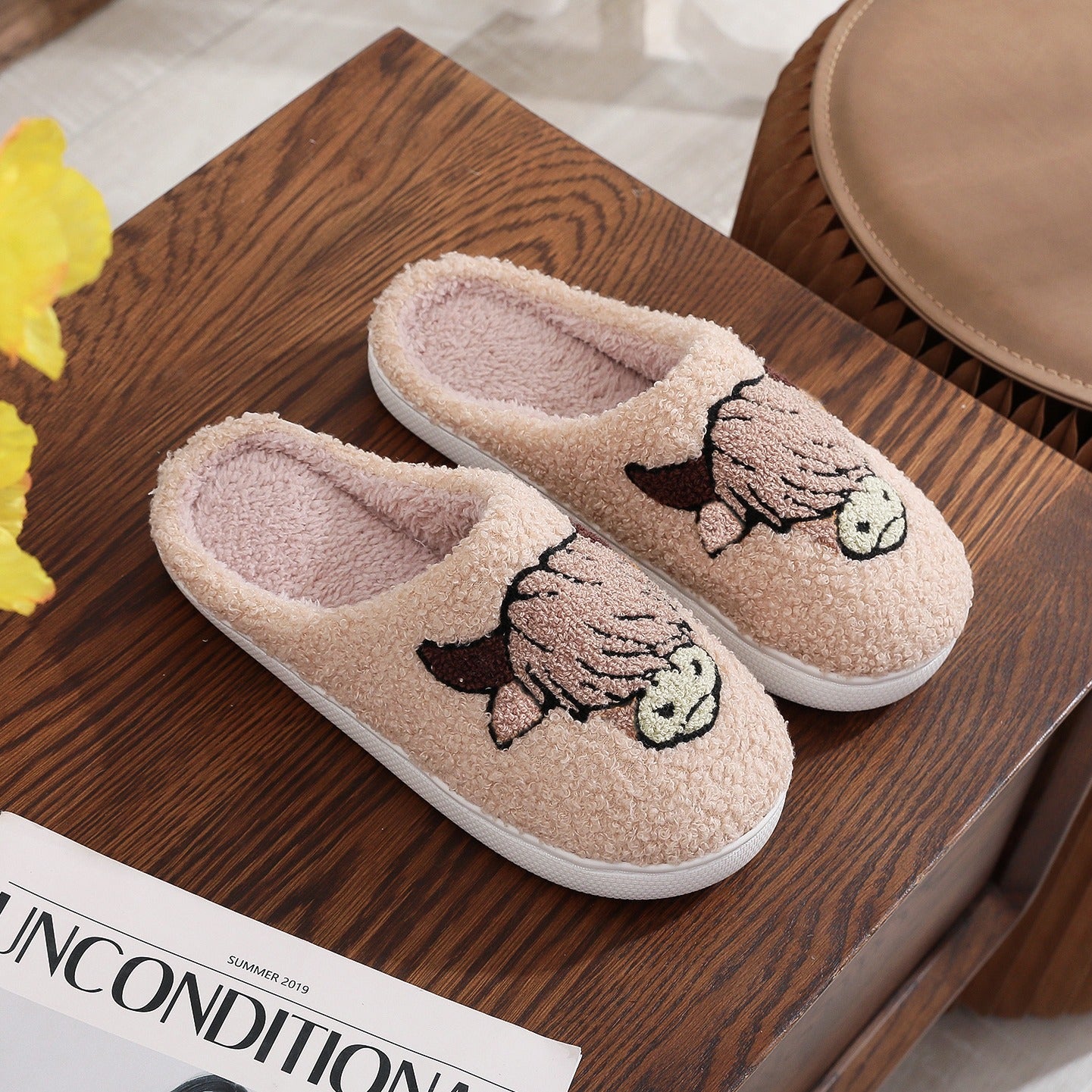 Highlands Cow Slippers