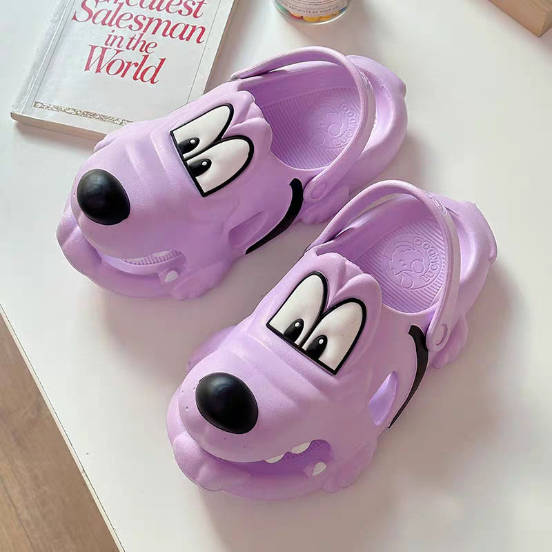 Cartoon Puppy Slippers