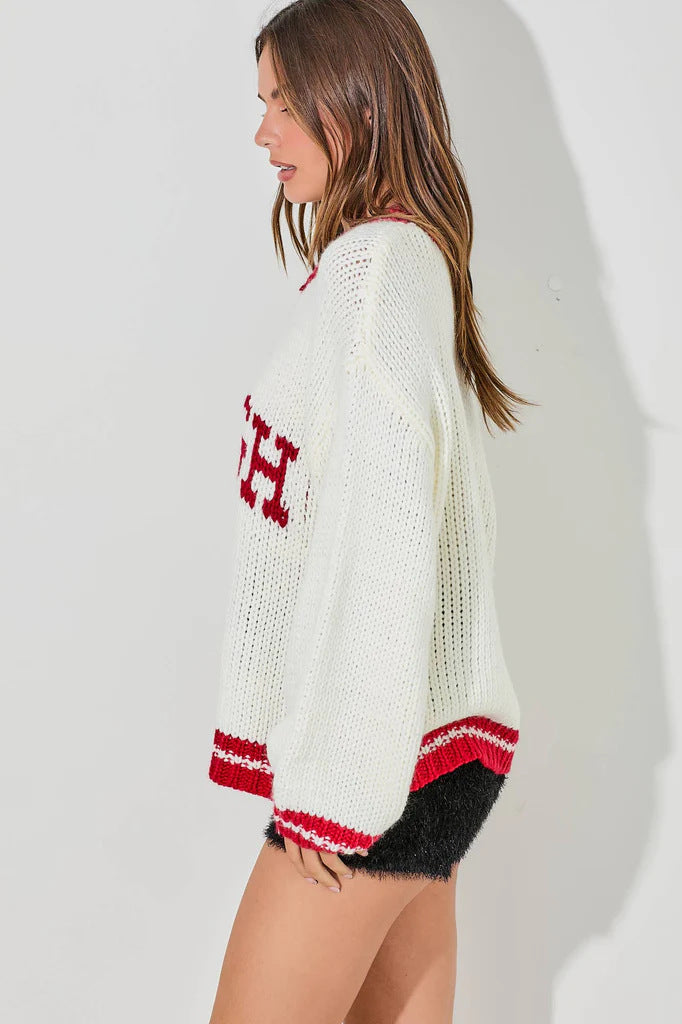 Christmas Jacquard-knit Sweater