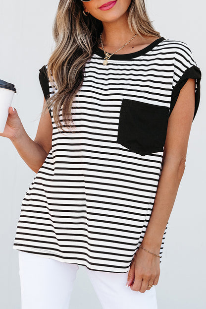 White Crinkled Ruffled Straps Tank