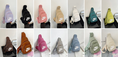 Nike Embroidered Corduroy Sling Bag
