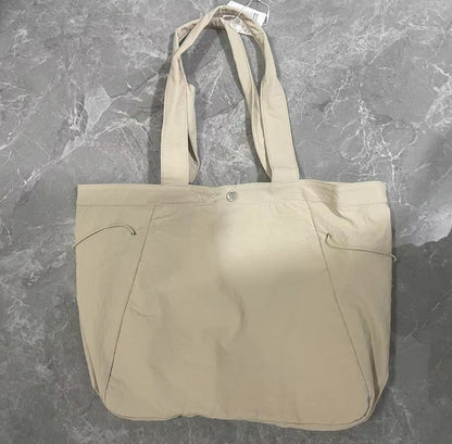 Side-Cinch Shopper Bag