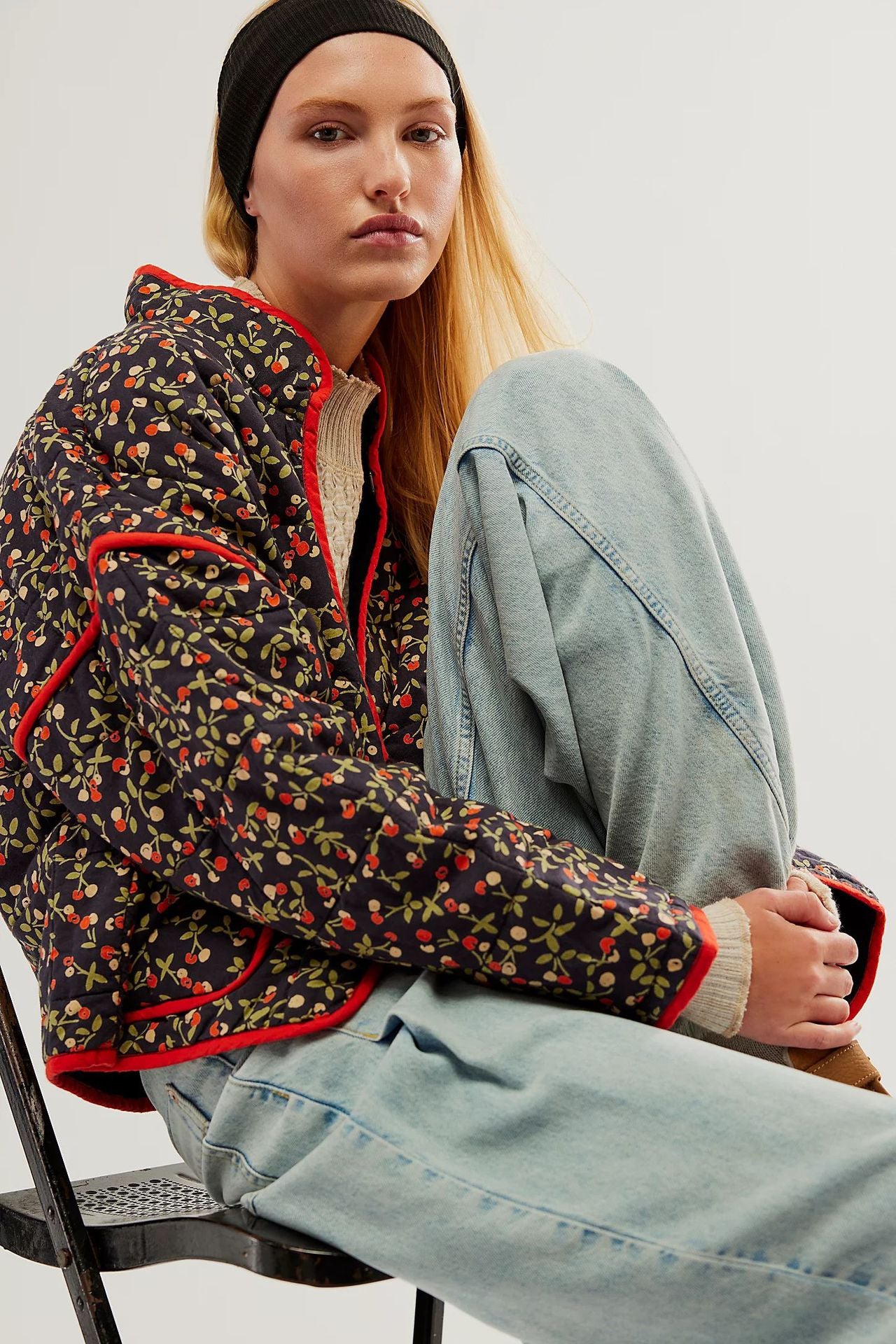 Floral Quilted Jacket