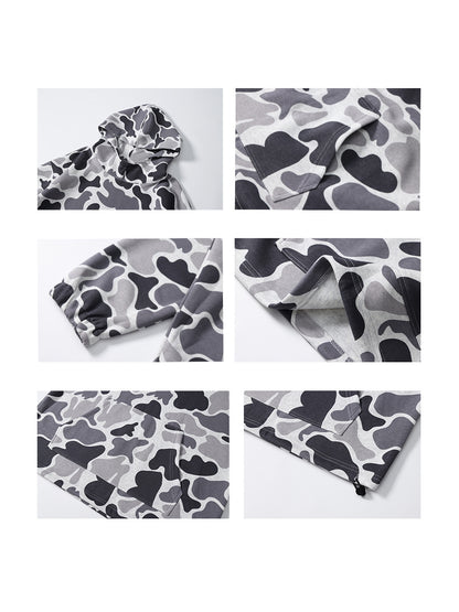 Cotton Camo Sweatshirt Hoodie