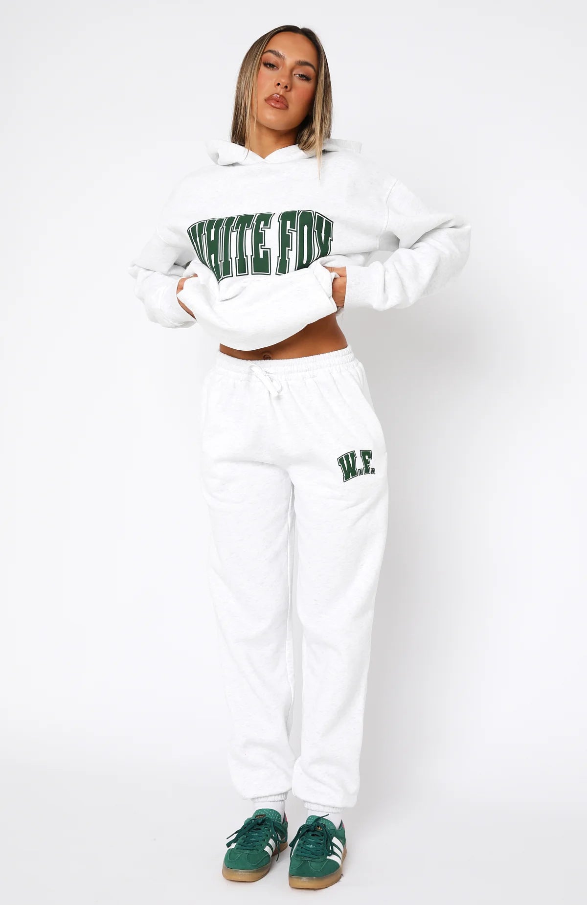 Varsity Oversized Hoodie Set