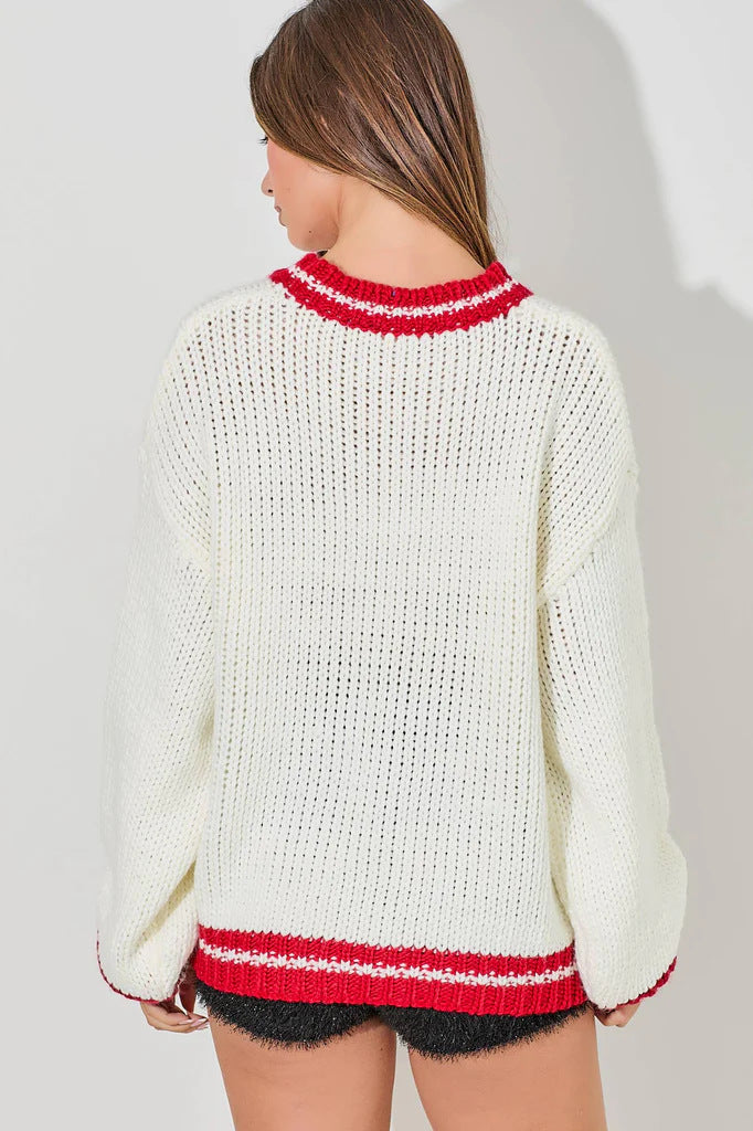 Christmas Jacquard-knit Sweater