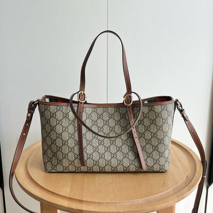 GG Emblem small and medium  tote bag