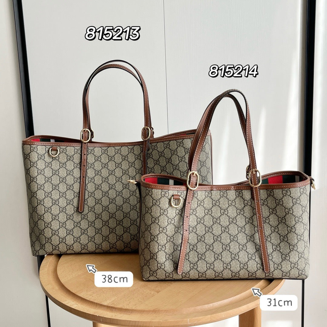 GG Emblem small and medium  tote bag