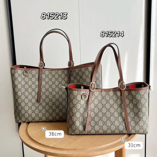 GG Emblem small and medium  tote bag