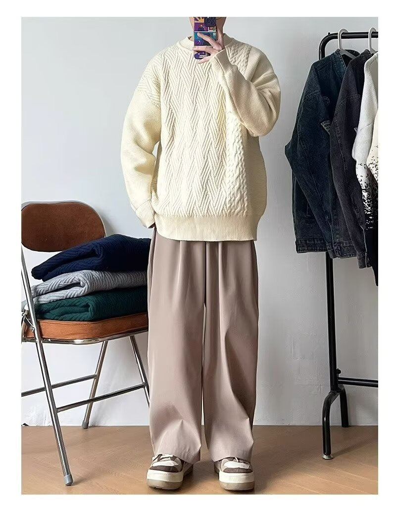 Men's Classic Cozy Knit Sweater