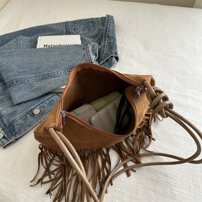 Boho Western Fringe Purse