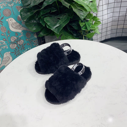 Puffy Slippers for Adult and Kids