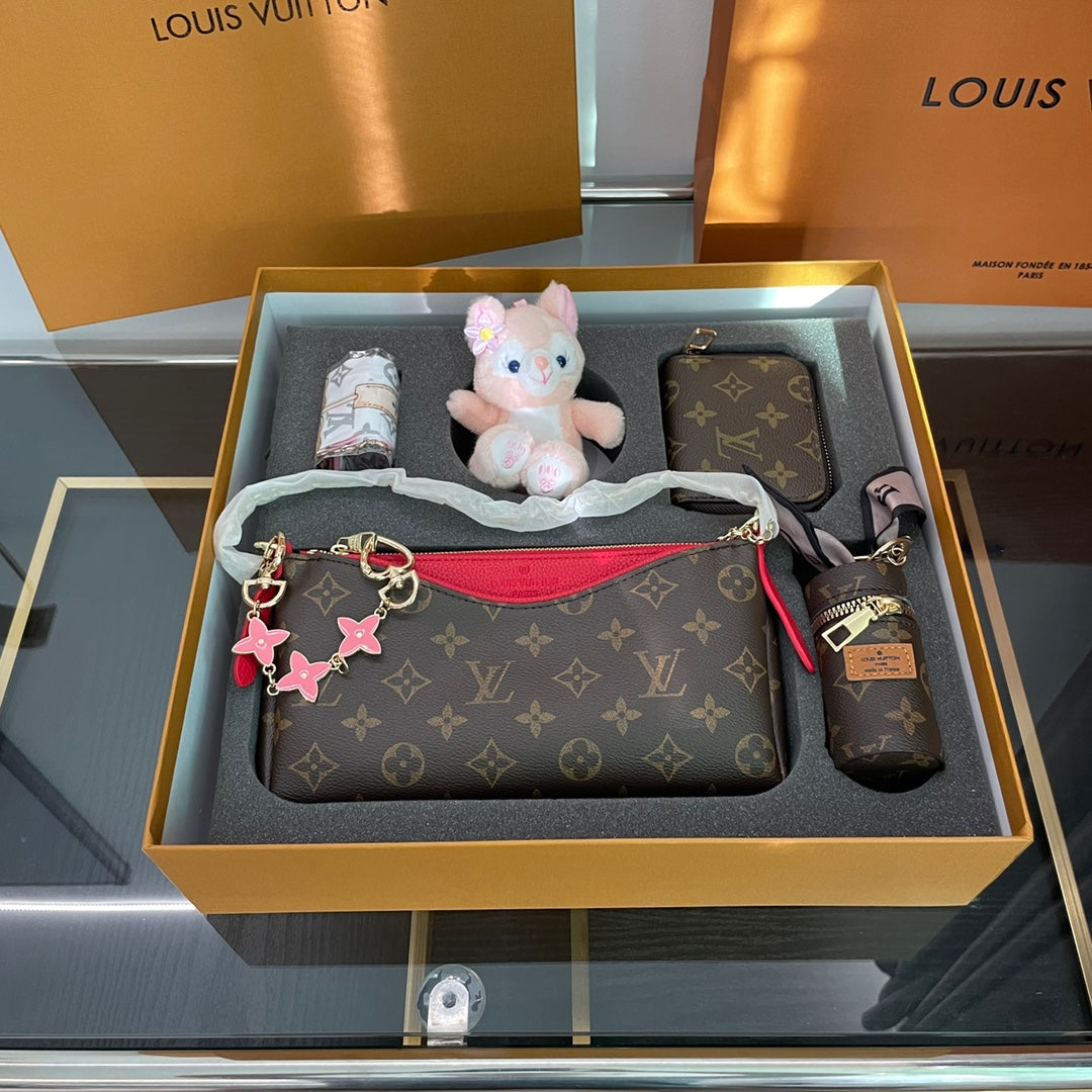 Monogram Purse Matching Set with Linabell Charm