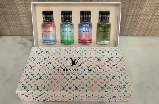 LV Limited-Edition Fantasy Monogram Perfume Mini Set