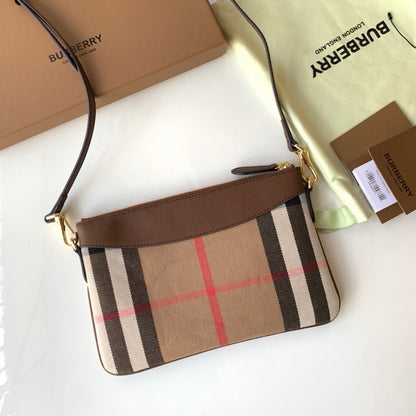 House Check Derby Peyton Crossbody Clutch Bag