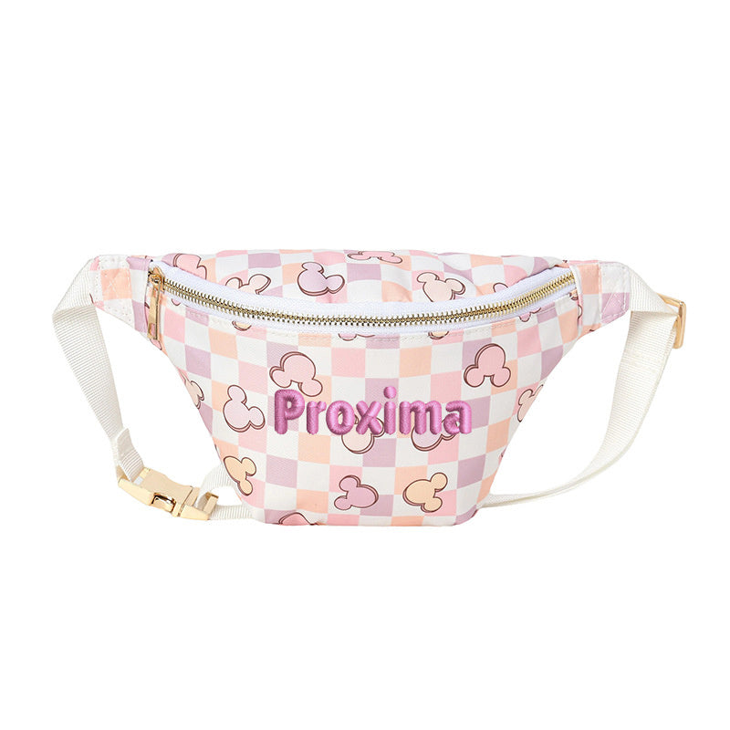 Kids Custom Name Embroidered Bag