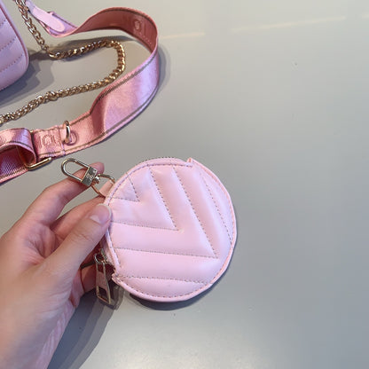 New Wave Pochette Pink 4pcs Set