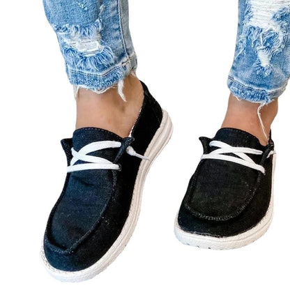 Lace-up Front Canvas Shoes