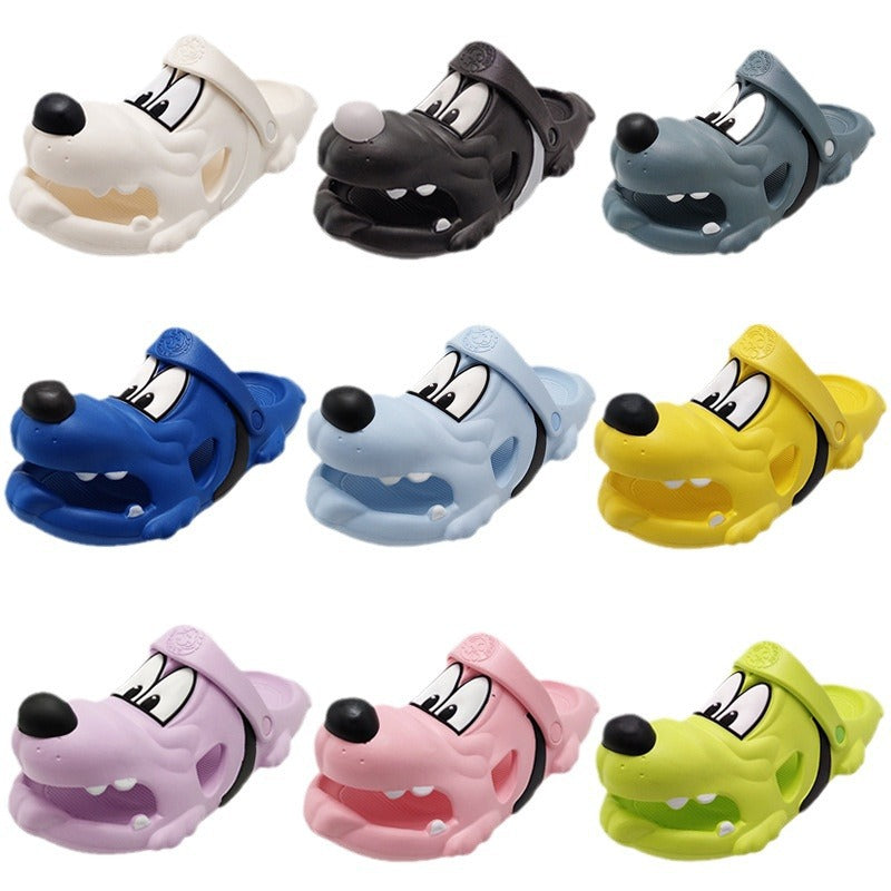 Cartoon Puppy Slippers