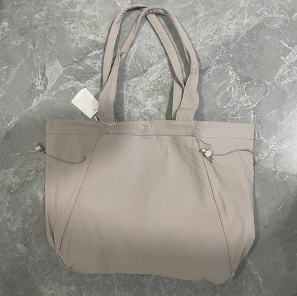 Side-Cinch Shopper Bag