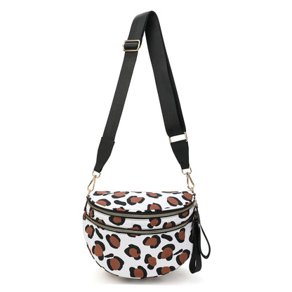 Checkered Nylon Bum Bag