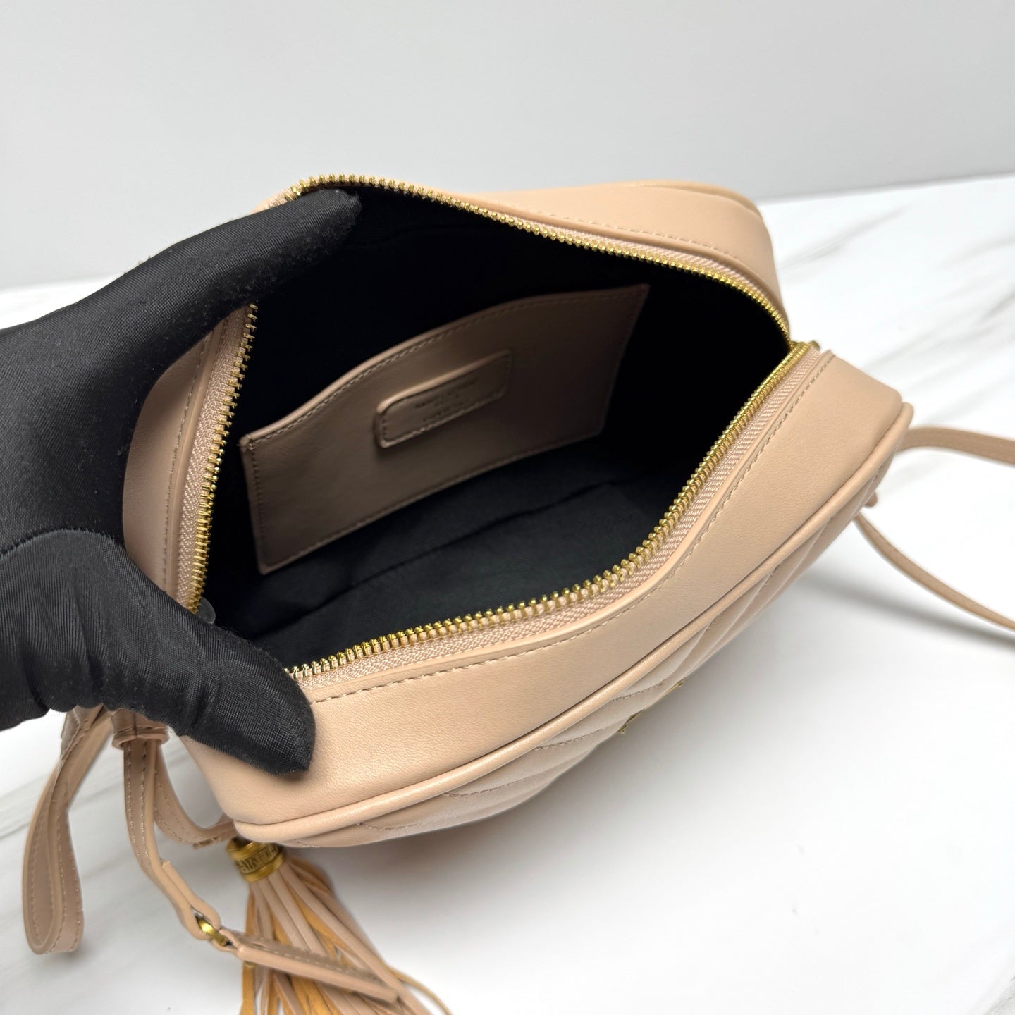 YSL Fringe Crossbody Bag