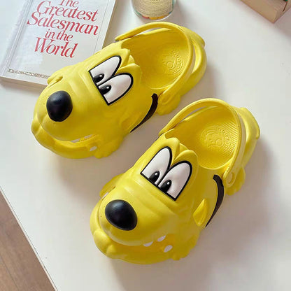 Cartoon Puppy Slippers
