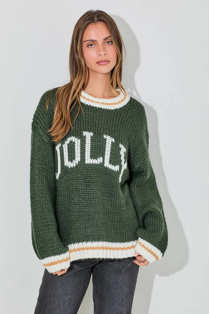 Christmas Jacquard-knit Sweater