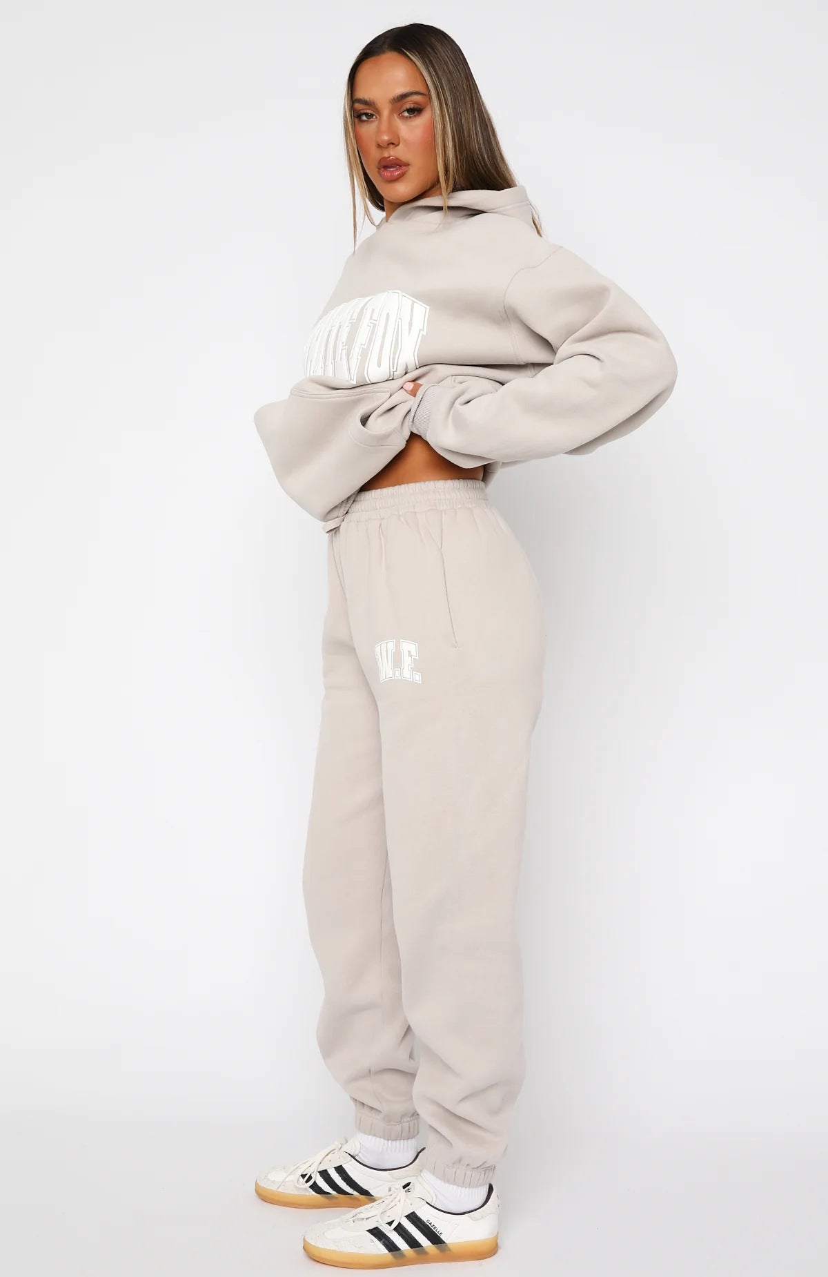 Varsity Oversized Hoodie Set