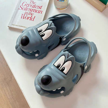 Cartoon Puppy Slippers