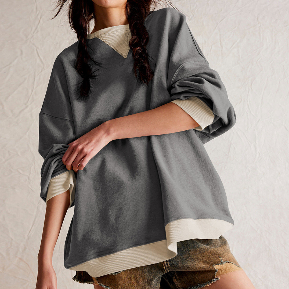 Classic Crew Colorblock Sweatshirt