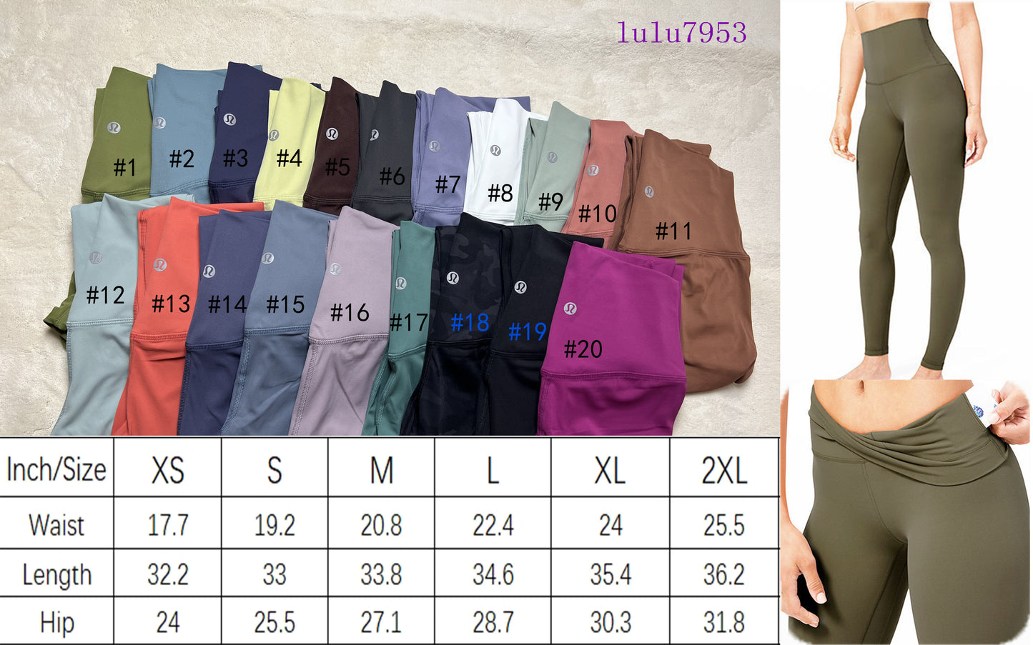 Women High - Waisted Lulu Yoga Leggings