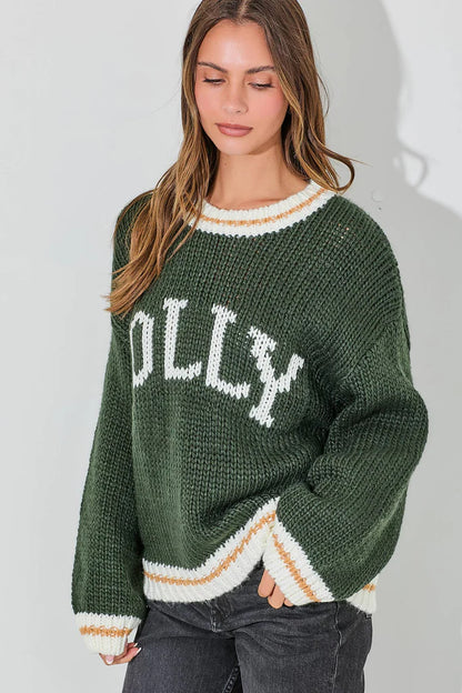 Christmas Jacquard-knit Sweater