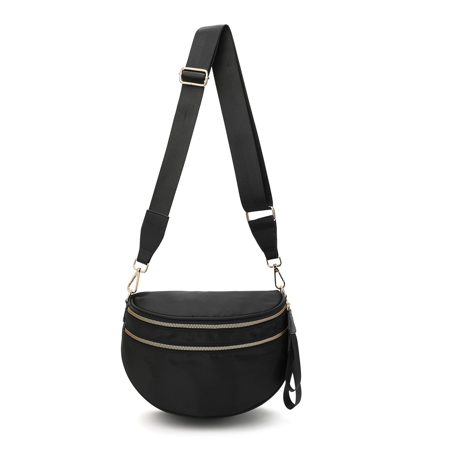 Checkered Nylon Bum Bag