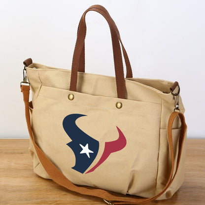 Football Canvas Tote Bag